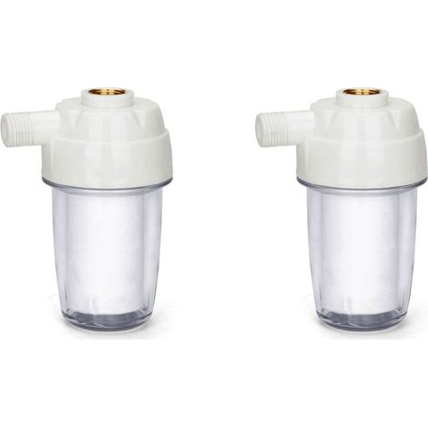 2 Pièces Filtre Chauffe-Eau Filtre pour Robinet purificateur d'eau Robinet Filtre du Robinet Filtre de Tuyau Filtre à sédiments (1/5)