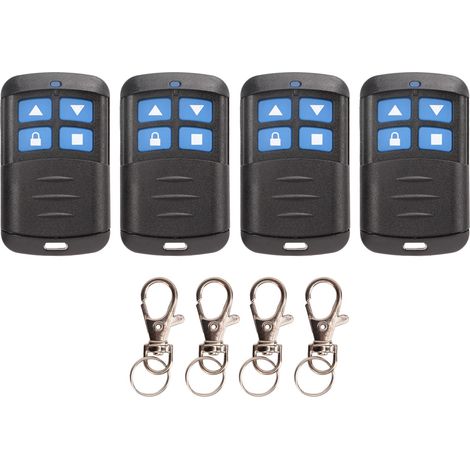 Télécommande universelle portail garage 433 MHz 5V étanche pour porte basculante et rideau électrique (1/5)