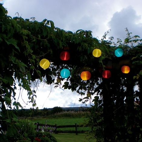 Guirlande lumineuse solaire Star Trading, festival des lanternes, colorée (1/3)