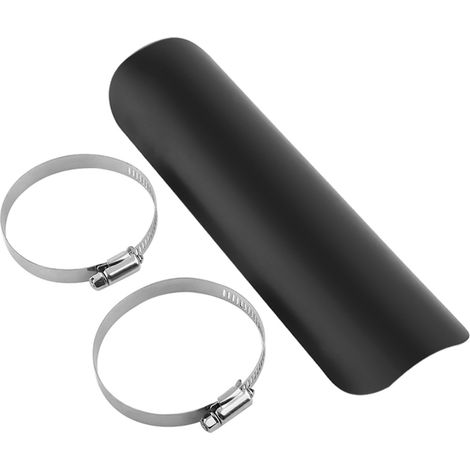 Tapa derecha, Acero, Protector térmico, Diámetro 50-70 mm, Motocicleta chopper cruiser
