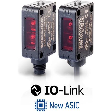 Datalogic Fotocellula a riflessione a tasteggio S100-PR-5-M00-PH 950811270 Commutazione con la luce, Commutazione con i (1/4)