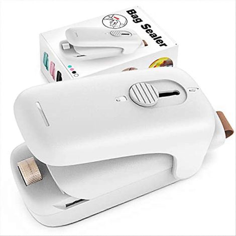 Mini Chip sac scelleuse à main chaleur machine sous vide coupeur B (1/5)