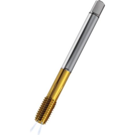 Gühring Gewindformer HSS-E M16x1,5 DIN 2174 TiN 6HX