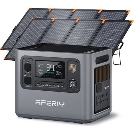Estación eléctrica portátil - AFERIY - P300 - 3000W - 2048Wh - Expandible 10,24kWh (1/5)