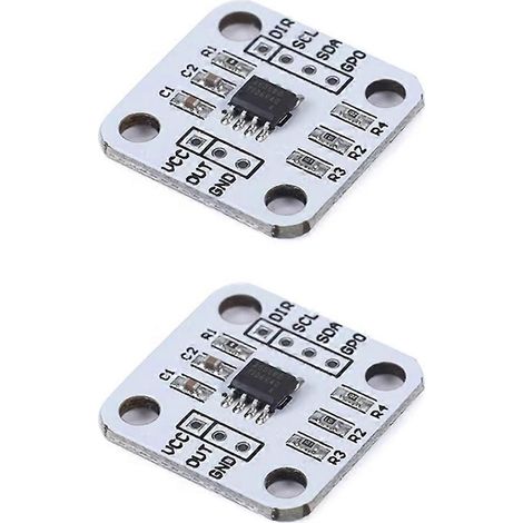 Lot de 2 modules de capteur de mesure d'angle par induction à encodeur magnétique AS5600, haute précision 12 bits (1/5)
