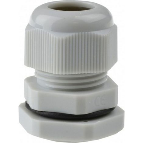 E.NEXT s018011 Kabelverschraubung Kunststoff Kabelverschraubung PG-63 IP68 grau 1 St