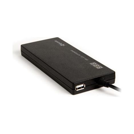 Hamlet XPWNB90ALCD adaptador e inversor de corriente Interior 90 W Negro (1/2)