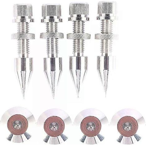 1 Set M860mm Lautsprecher-Spikes, stoßfeste Verstärkerfüße + Basisplatte (1/4)