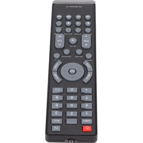 Télécommande universelle Dynex DXRC03A13 pour TV LED et écrans plats, compatible avec plusieurs modèles. (1/5)