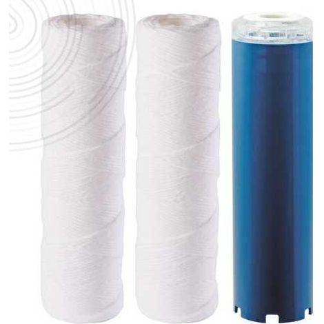 Kit 3 cartouches filtrantes 24 mois - Protection anti-sédiment et anti-calcaire (1/2)
