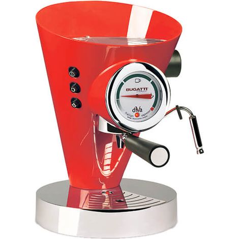 Bugatti Diva Coffee Machine Red (1/4)