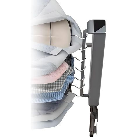 Porte-vêtements télescopique en aluminium de avec mécanisme coulissant (1/5)