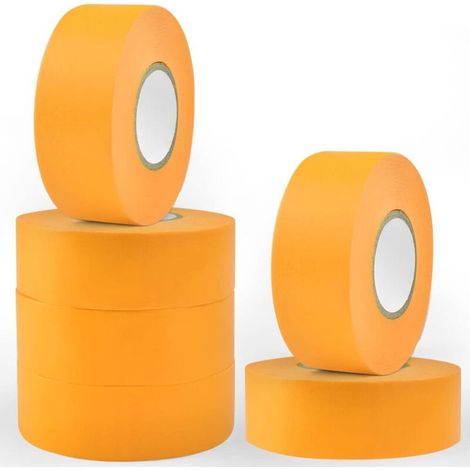 6 PCS Ruban de Masquage Peinture 30mm50m Bande de Masquage Peinture Ruban Adhésif de Masquage pour Peinture Ruban de Masquage Peinture Aquarelle Ruban de Masquage Peinture Carrosserie (1/5)