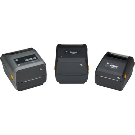 Stampante Zebra ZD421t di etichette a trasferimento termico 203 dpi, larghezza massima 127 mm, con connessione USB, USB Host e Bluetooth 5.0