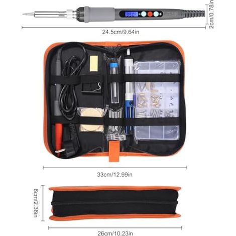 Kit Pyrogravure Fer ockered,Fer à souder électrique sur avec écran LCD (1/4)