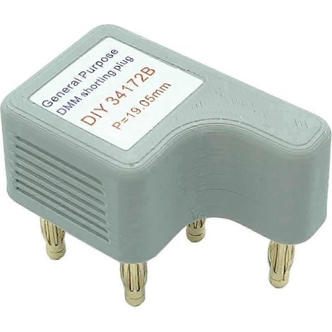 Calibrateur de multimètre à résistance standard avec fiche courte à 4 fils et insertion courte (DIY 34172B) (1/5)