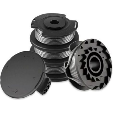 4 Bobine Rechange pour Coupe Bordure, Pour Bosch ART 23 SL/ART 26 SL/ART 2300/ART 23-28/ART EASY(F016800569/F016800385) Femeo