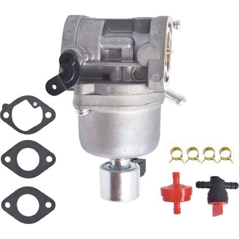 Carburetor for Briggs & Stratton 697722 491026 4045A7 401577 406577 407577 699815 699814 20HP Tractor, for Toro 74591 74592 74704, with Gasket MUMU (1/4)