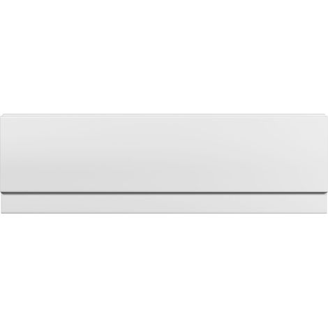 Duchy Value Polystyrene Bath Front Panel 1600mm W x 510mm H - White (1/2)
