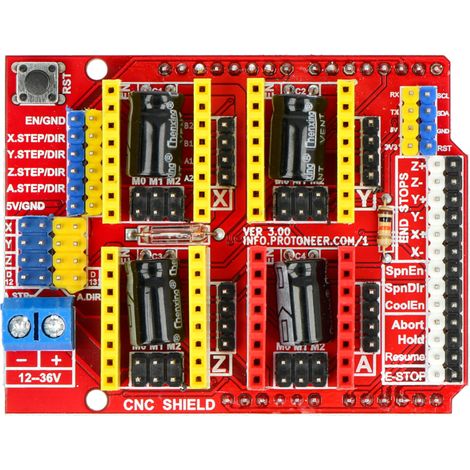 Modulo Shield Rosfix CNC V3 per Arduino Uno