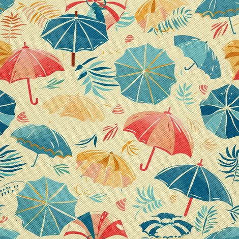 Tissus décoratifs d'extérieur Oxford - Motif Été  DX9014 (1/5)