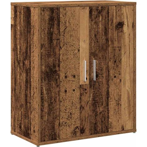 vidaXL Credenza Legno Antico 60x31x70 cm in Legno Multistrato