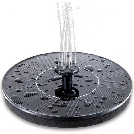 Fontaine solaire pour jardin (1/5)