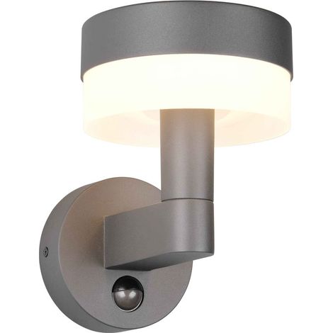 Applique da esterno LED c/sensore movimento, alluminio, H 23 cm, Mackenzie (1/5)