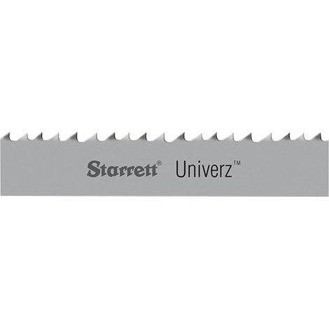 Starrett UNZ13X10-14/P-3-0,733SPJ Univerz Bi Metal Bandsaw Blade 733 x 13 x 0.35mm 10-14 Tooth Pitch (Pack of 3) STR733131014