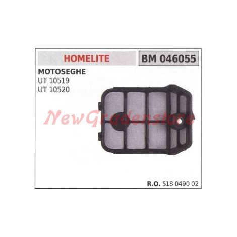 HOMELITE Luftfilter UT 10519 10520 Kettensäge 046055