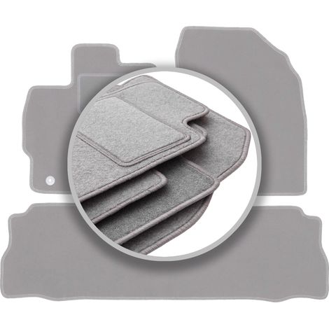 Alfombrillas grises para Toyota Prius III Plus hatchback (2011-2015)