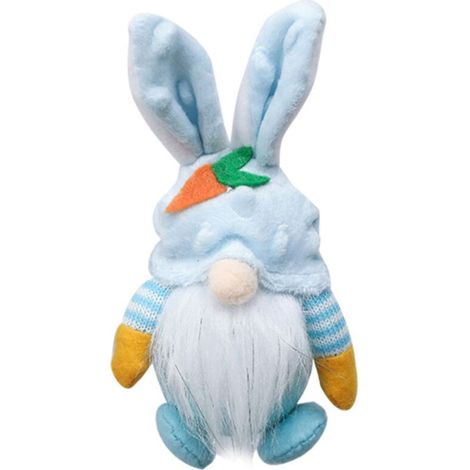 Poupée Gnome de Pâques en Peluche Lapin, Décoration Maison Elfes Sans Visage, Ornements de Bureau (1/5)