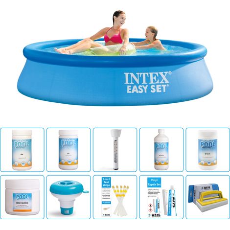 Intex Piscine Easy Set Ronde - 244x61 cm - 11-pièces  S43242 (1/5)
