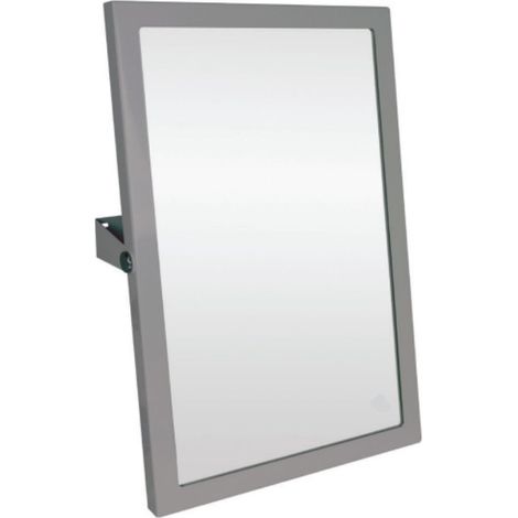 BEMETA HELP Espejo de pared PMR vertical u horizontal 60x40cm, Acero inoxidable (301401031) (1/5)