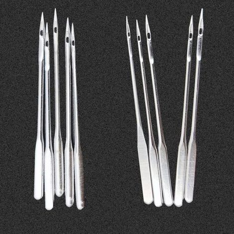 Aiguilles Pour Machine À Coudre - HAX1 - 5 Tailles 65/9 75/11 90/14 100/16 110/18 - Compatible Machines Domestiques - Lot De 50 (1/5)