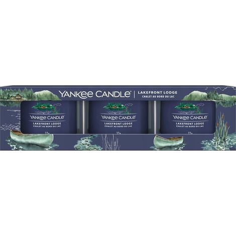 Yankee Candle Mini-Kerzenset „Seeufer-Lodge“, 3 x 37 g (1/2)