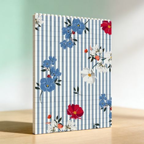 Cadre anniversaire en blocs à faire soi‑même pour adultes, cadeau romantique pour anniversaire (1/5)