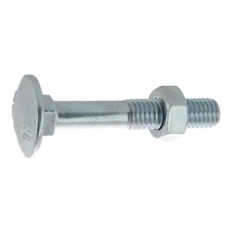 Bolzen ultima-visser-fixer-coller din 603 verzinkt 8 mm 45 mm
