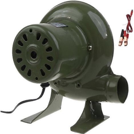 Ventilateur de barbecue pour allume-feu de camping, souffleur électrique pour forge de forge, DC12V 2800RPM-100W- (1/5)