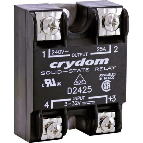 Crydom Relais à semi-conducteurs H12WD4850 50 A Tension de contact (max.): 660 V/AC à commutation au zéro de tension 1 (1/4)
