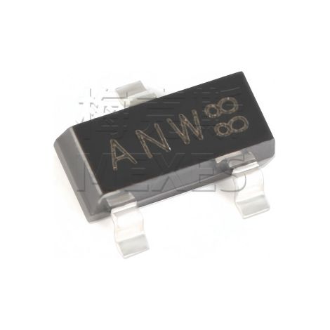 NexperiaBSS138P,215, ANW SOT-23 N-Kanal-Oberflächenmontage-MOSFET-Chip, Siebdruck, elektronisches Bauteil, 5 Stück.
