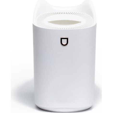 3-Liter-Luftbefeuchter, Luftbefeuchter mit Top-Fill-Funktion für das Schlafzimmer mit 7 LED-Farben und 2 Sprühdüsen, automatischer Abschaltung, Nachtlicht, USB-Anschluss (1/5)