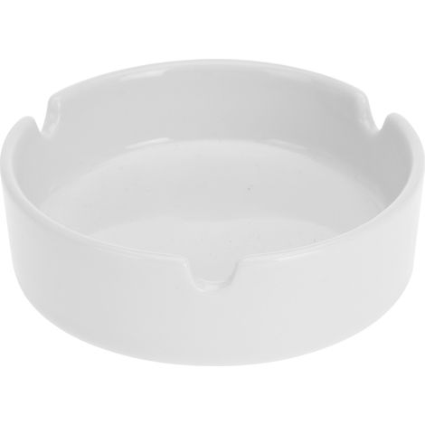 EXCELLENT cenicero porcelana blanca 10 cm , Cenicero porcelana 10 cmFácil limpiezaApto para lavavajillasMedidas: 10 x 10 x 3 cm.