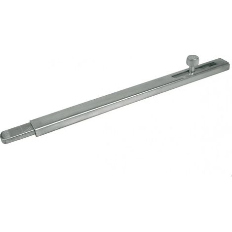 Catenaccio chiavistello da 10x20x400mm verticale a saldare zincato