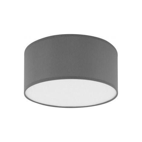 tk-lighting RONDO plafonnier noir et blanc 45 cm