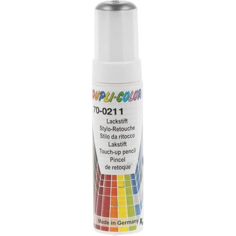 Stylo de retouche peinture pour carrosserie - Gris métallisé - 70-0211 - Duplicolor