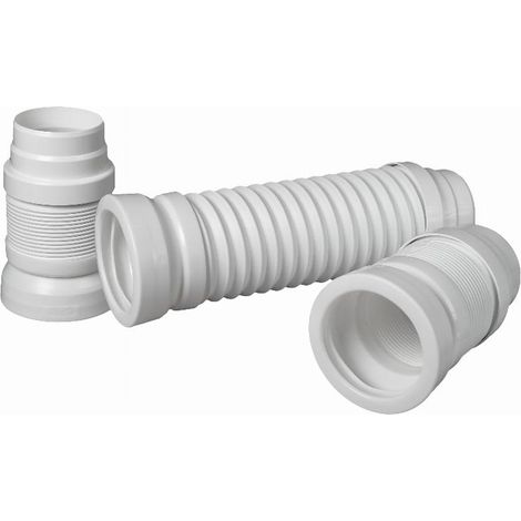 CETA Multi-Gerade WC-Anschluss ausziehbar Ø93/100mm L.180 bis 380mm - 214-MULTIDROIT