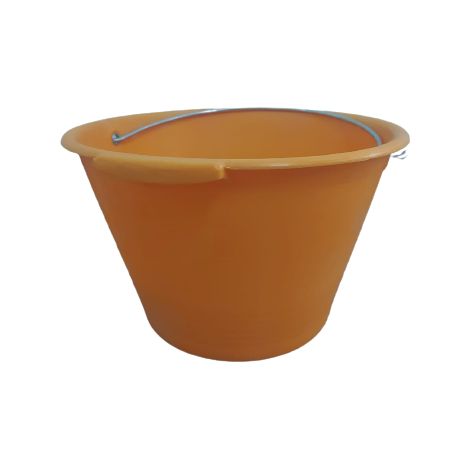 Secchio Per Edilizia Super Extra LDPE Giallo D.36