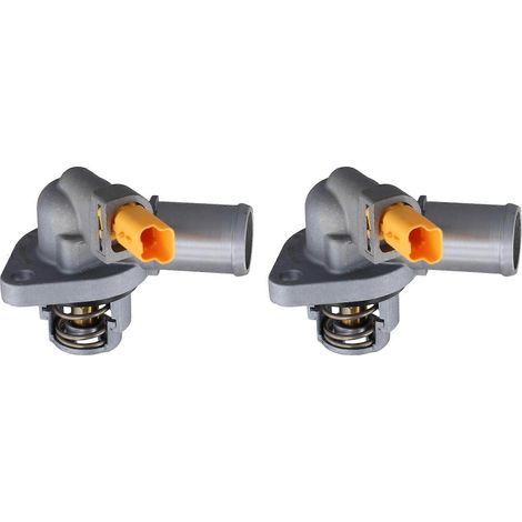 Deux thermostats électroniques de liquide de refroidissement moteur 1306010-H02 compatibles avec les moteurs Changan, Yuexiang, Alsvin, Honor, Auchan X70A et JL473QF 1,5 L. (1/5)