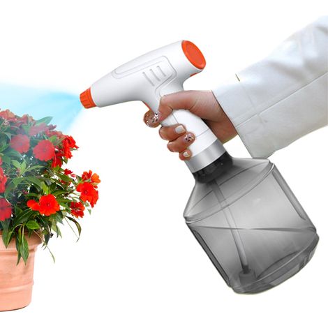 Flacon pulvérisateur à piles  Vaporisateur à piles, automatique pour, outil d'irrigation rechargeable pour le nettoyage de la maison, des jardiniers, des fleurs, des bonsaïs